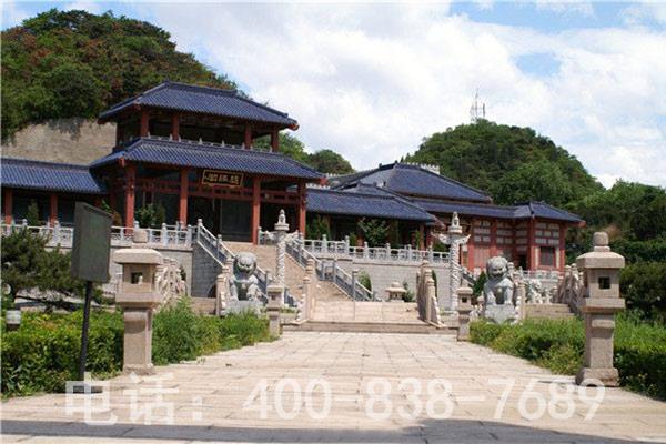 懷思堂室內(nèi)地宮外觀